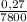 \frac{0,27}{7800}