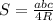 S= \frac{abc}{4R}