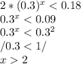 2*(0.3)^x