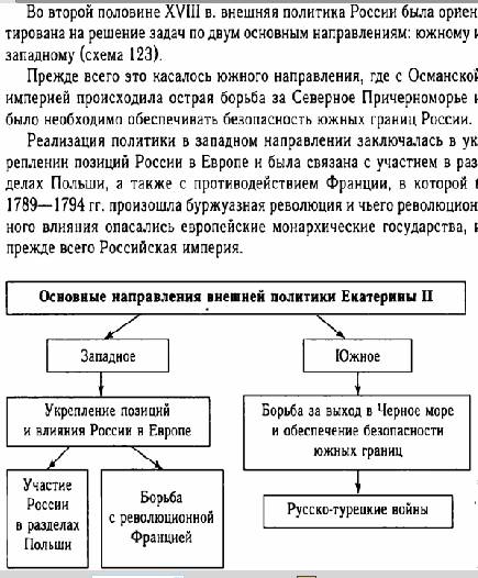 ответить на вопросы 1)какие обстоятельства оказали влияние на внешнюю политику екатерины 2? 2)чем мо