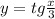 y = tg \frac{x}{3}