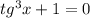 tg^3x+1=0