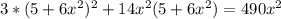 3*(5+6x^{2})^{2}+14x^{2}(5+6x^{2})=490x^{2}