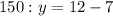 150:y=12-7