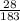 \frac{28}{183}