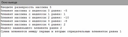 Pascal! в одномерном массиве, состоящем из n вещественных элементов, вычислить: номер минимального э