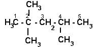 Построить структурные формулы 22,4 триметилгексан, 2-метил-3-этилгептан