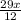 \frac{29x}{12}