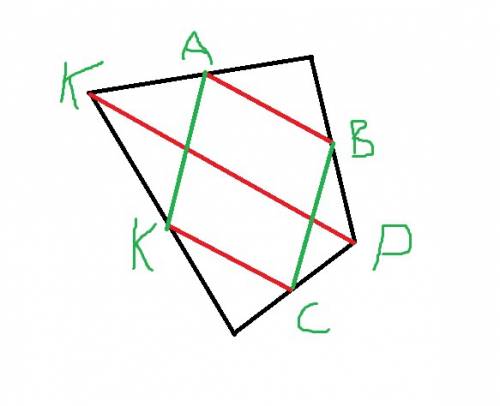 Середины сторон любого четырёхугольника являются вершинами параллелограмма? ответьте со следствием и
