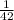 \frac{1}{42}