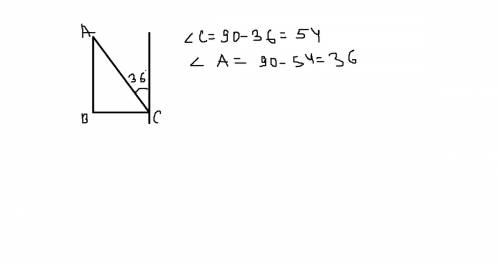 Втреугольнике abc угол b=90 градусов.через вершину c проведена прямая которая параллельна стороне ab