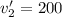 v_{2}'=200