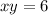 xy=6