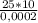 \frac{25*10}{0,0002}