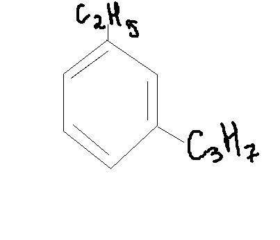 Назовите а)ch3-c(ch3)-ch(c2h5)-ch(ch3)-ch=ch2 б) 1-этил-3-пропилбензол