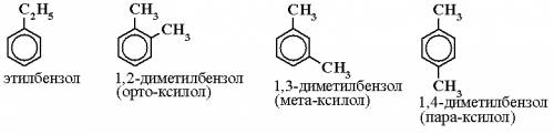 Сколько изомеров существует для ароматического углеводов состава с8н10