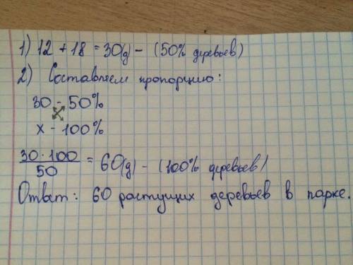 Впарке растут 12 рябин и 18 лип эти породы деревьев составляют 50 % всех растущих парке деревьев ско