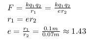 Два однакових точкові заряда взаємодіють у вакуумі на відстані 0,1 метра,з такою ж силою я і у скіаі