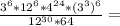 \frac{3^{6} * 12^{6}* 4^{24}* (3^{3}) ^{6} }{ 12^{30} * 64 } =