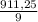 \frac{911,25}{9}