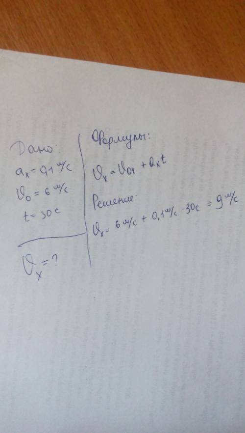 1. велосипедист поднимается вверх по уклону с ускорением 0,1 м/с имея начальную скорость 6 м/с.какую