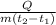 \frac{Q}{m(t_2-t_1)}