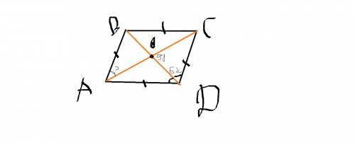 Впараллелограмме abcd ab=ad.угол bdc=62 градуса найти угол bac