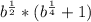 b^{\frac{1}{2}}*(b^{\frac{1}{4}}+1)}