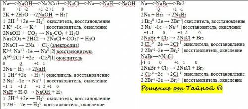 Напишите уравнения реакций, с которых можно осуществить следующие превращения: na—> naoh—> na2