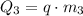 Q_3=q\cdot m_3