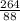 \frac{264}{88}