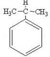 Написать структурную формулу пропиленбензола