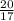 \frac{20}{17}