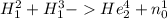 H_{1}^{2}+H_{1}^{3}-He_{2}^{4}+n_{0}^{1}