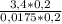 \frac{3,4*0,2}{0,0175*0,2}