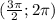 ( \frac{3 \pi }{2} ;2 \pi )