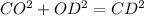 CO^2+OD^2=CD^2