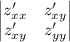 \begin{vmatrix}z'_{xx} & z'_{xy}\\ z'_{xy} & z'_{yy}\end{vmatrix}