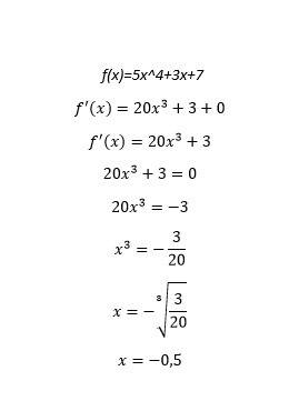 Найти производную f(x)=5x^4+3x+7 найти интеграл dx/(6x+5)