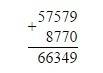 10000÷5 + 406 х 12= 57579+8770= 473×96= решите примеры