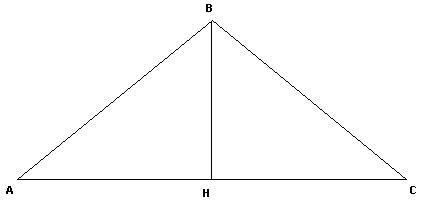 Основа рівнобедреного трикутника дорівнює 6см а бічна сторона 5см.знайдіть косинус синус і тангенс к