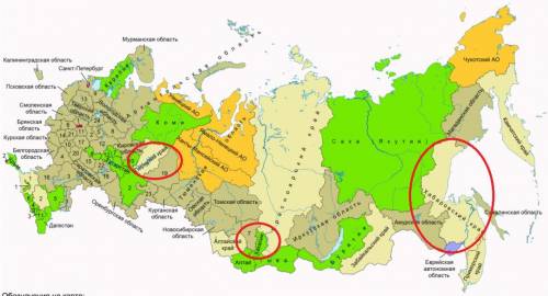 Расположите регионы россии в той последовательности, в которой их жители встречают новый год. запиши