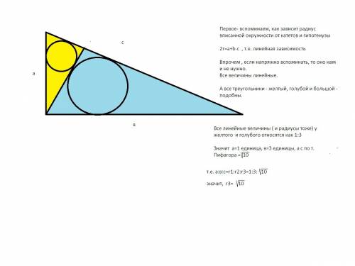 Нужна ! высота прямоугольного треугольника, проведенная из вершины его прямого угла, разбивает данны