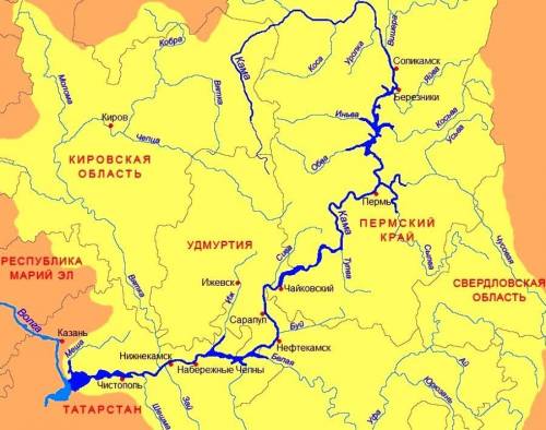 Описание любой реки россии по плану