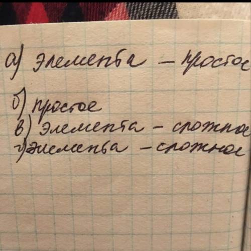 Вставьте пропущенные слова: а) в состав хлора, которым хлорируют воду, входят атомы одного – хлора,