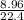 \frac{8.96}{22.4}