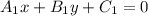 A_1x+B_1y+C_1=0