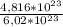 \frac{4,816*10^{23}}{6,02*10^{23}}