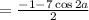 =\frac{-1-7\cos 2a}{2}