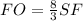 FO= \frac{8}{3} SF